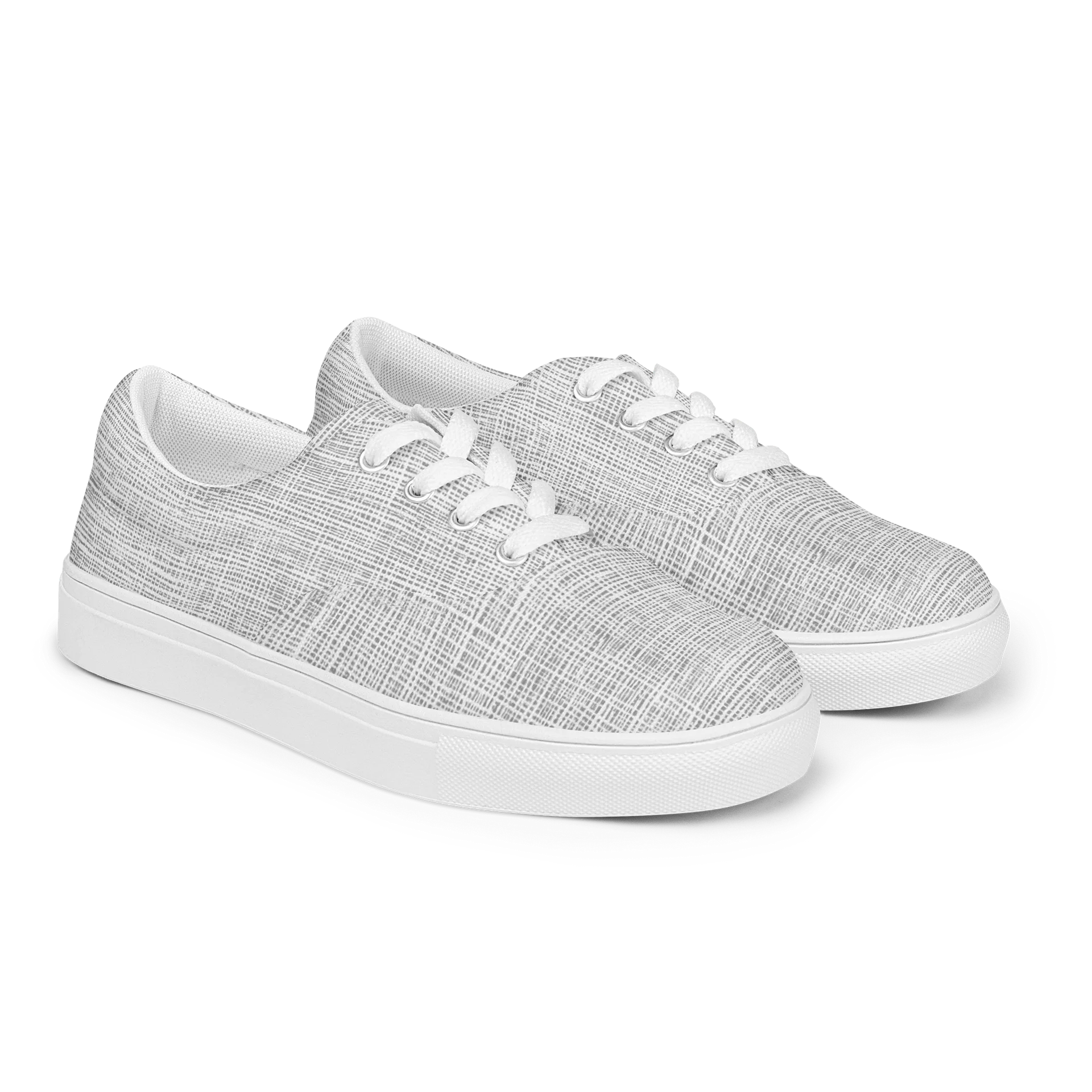 Monogram Lace-Up Canvas Shoes product image (2)