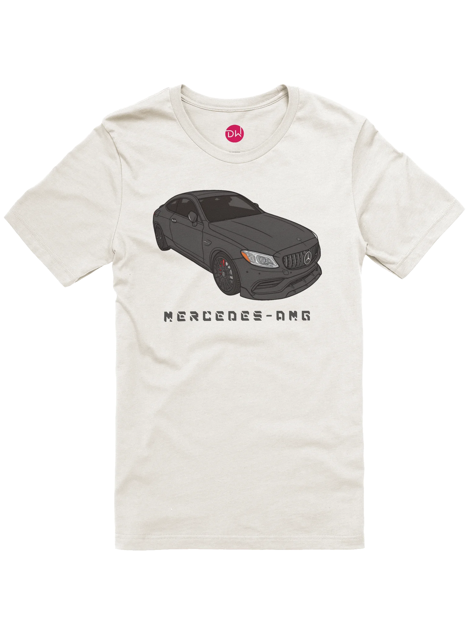 Black Mercedes-AMG C63S Shirt (Retro, Sketch, Silhouette) product image (8)