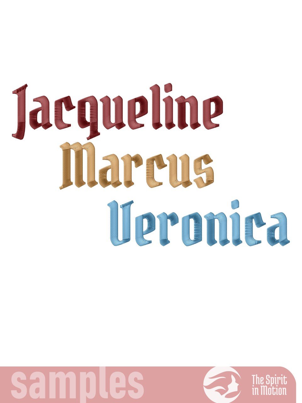 Pirata One Blackletter Machine Embroidery Font | PES, BX, DST product image (4)