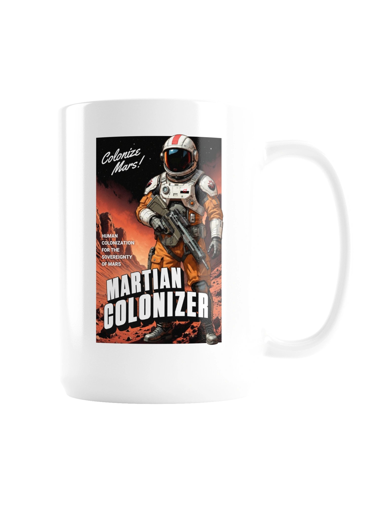 Martian Colonizer Poster Mug product image (3)