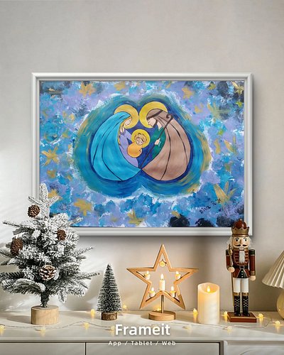 Merry Christmas! 🎄 Sretan Božić! 🎄

Nakon dužeg vremena naslikala sam novu sliku prikladnu za ovo vrijeme Adventa. 

Na dobro...