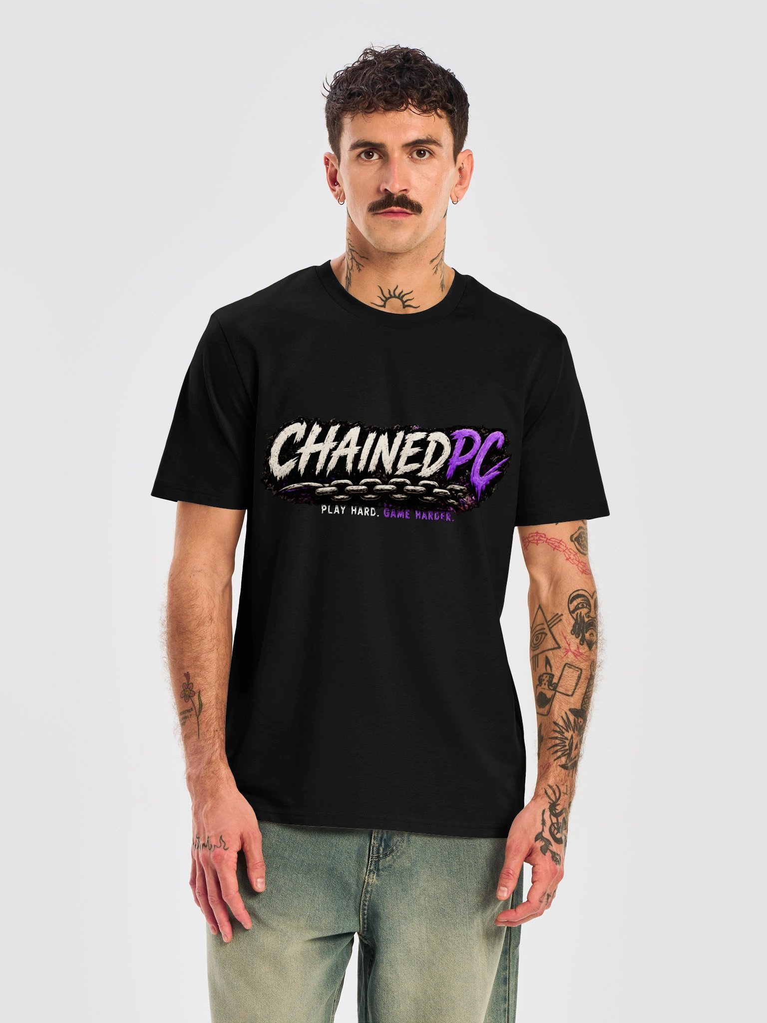 ChainedPC Skull Gaming T-Shirt product image (41)