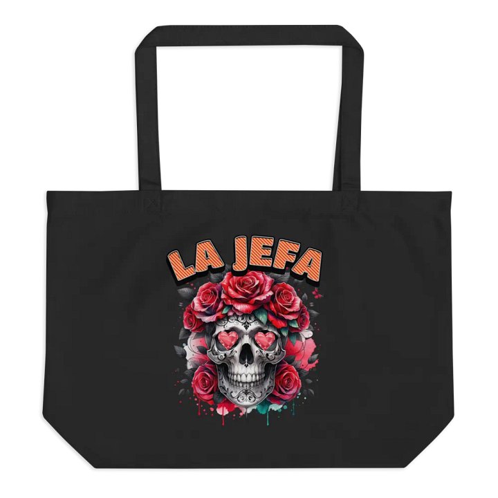 La Jefa Skull The Boss Sugar Tote Bag product image (1)