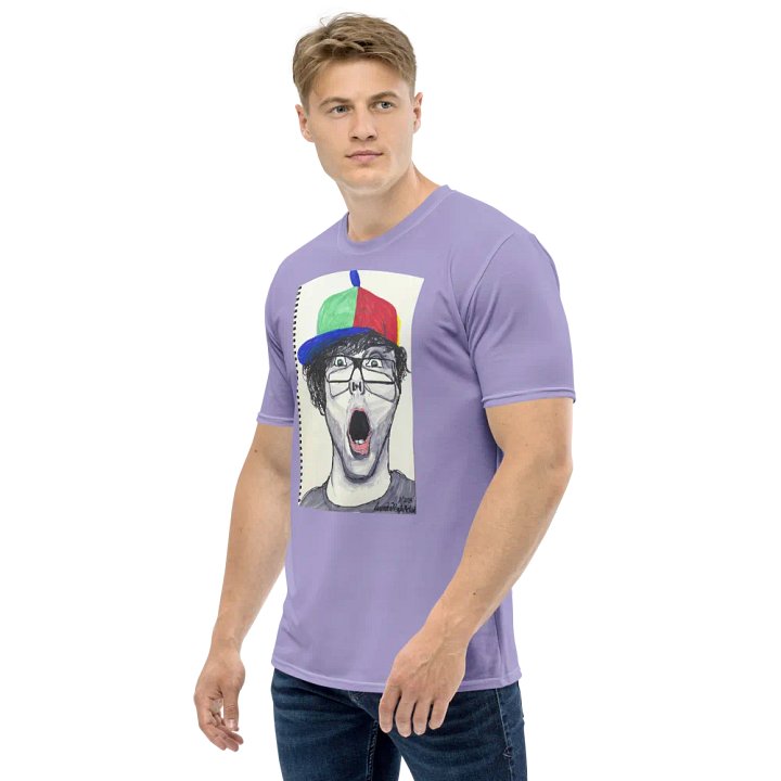 Lina's drawing Crew Neck T-Shirt Lavender product image (2)