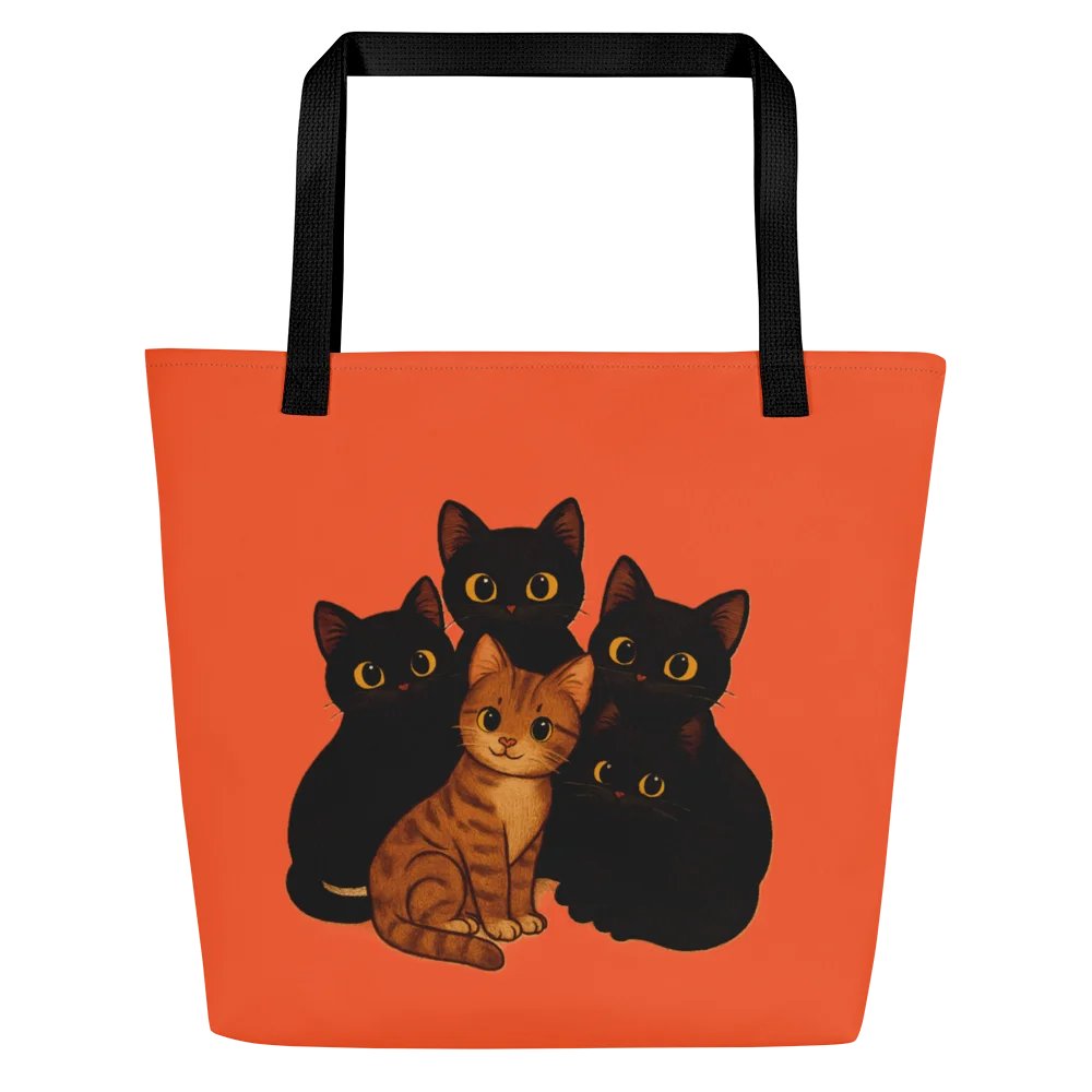 Kitty Dreams Large Tote Bag product image (1)