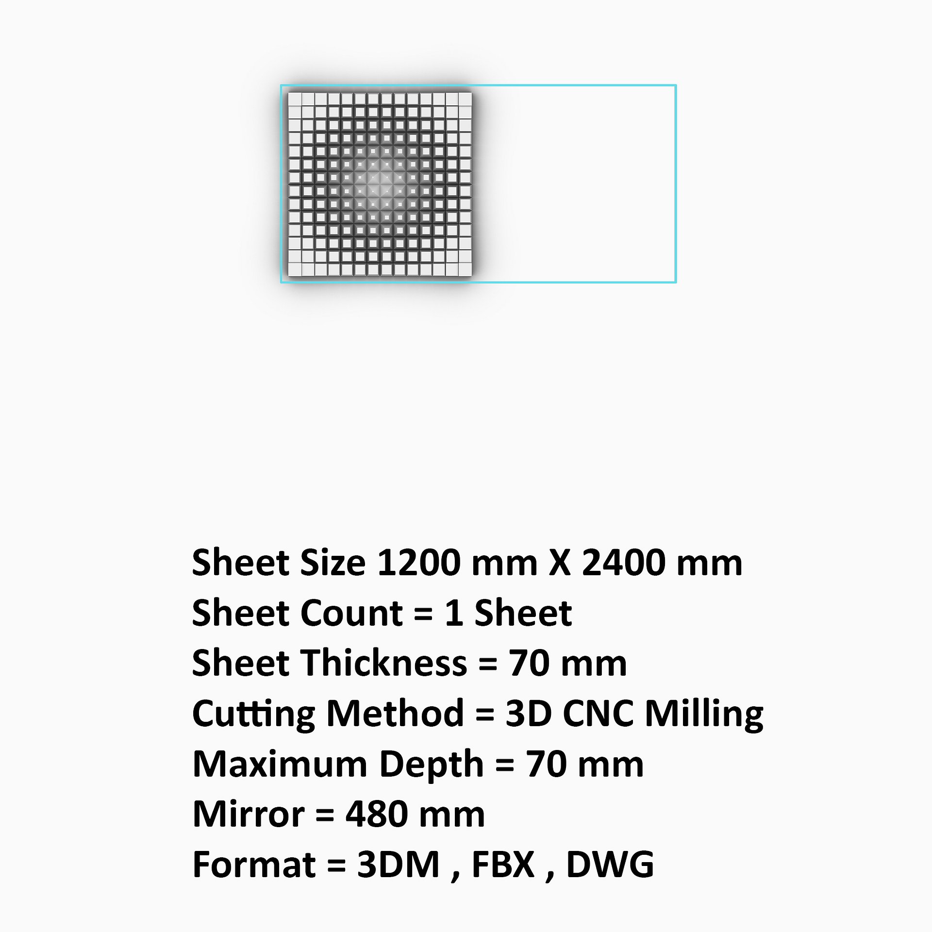Parametric Mirror - PM 19 product image (3)