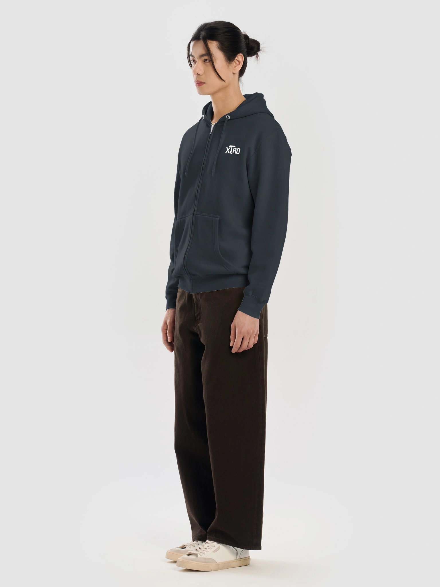 Navy Zip Hoodie product image (7)