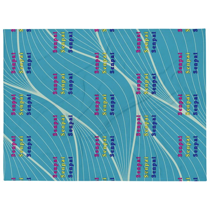 Senpai Throw Blanket product image (1)