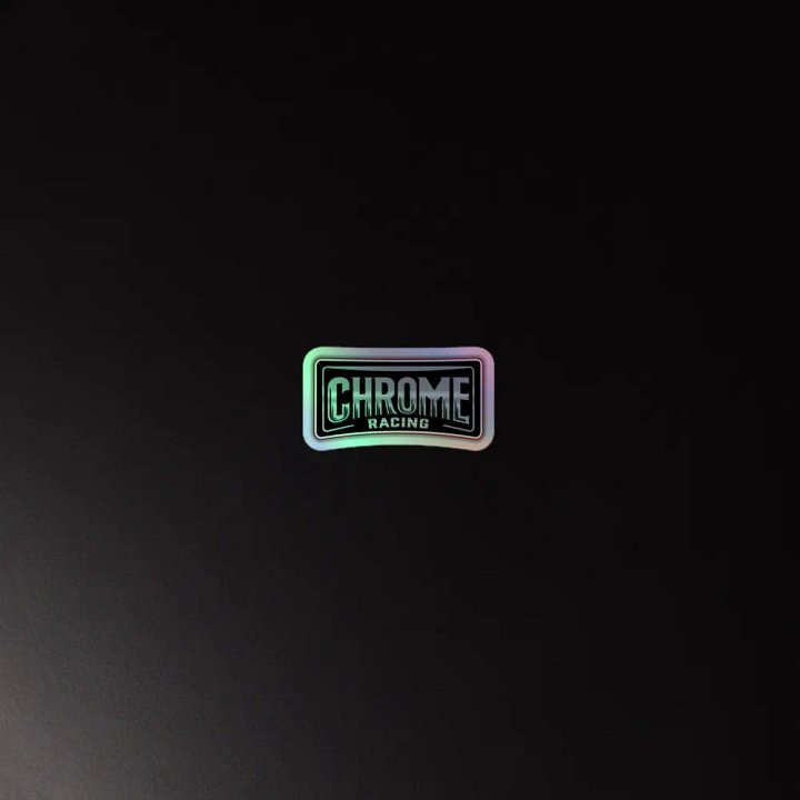 Chrome Racing Holographic Sticker product image (4)