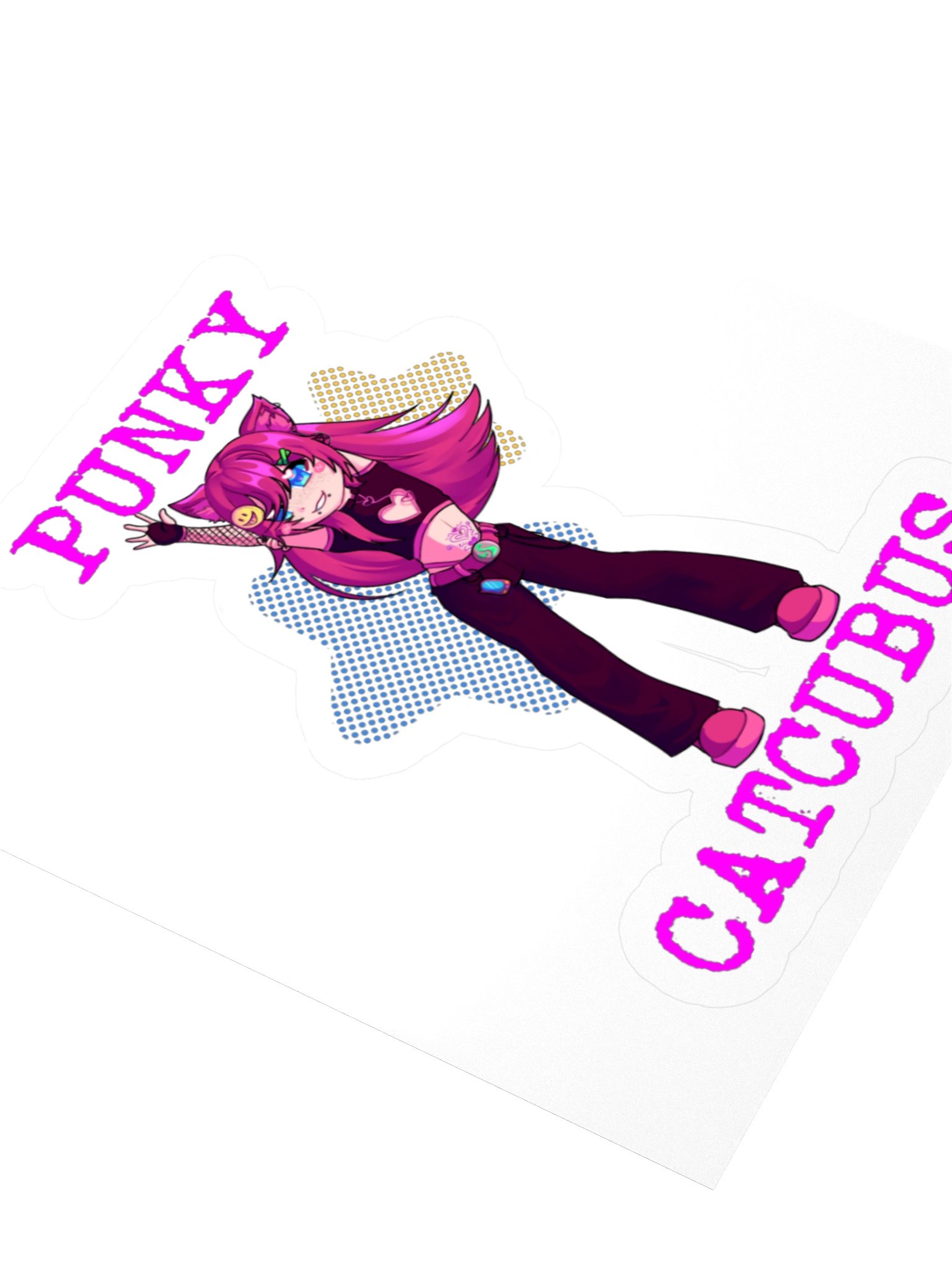 Punky Catcubus Sticker!! product image (3)