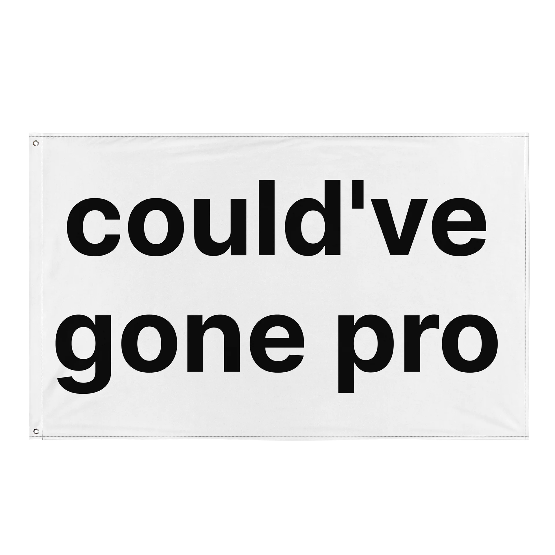 Could Have Gone Pro - Flag product image (1)