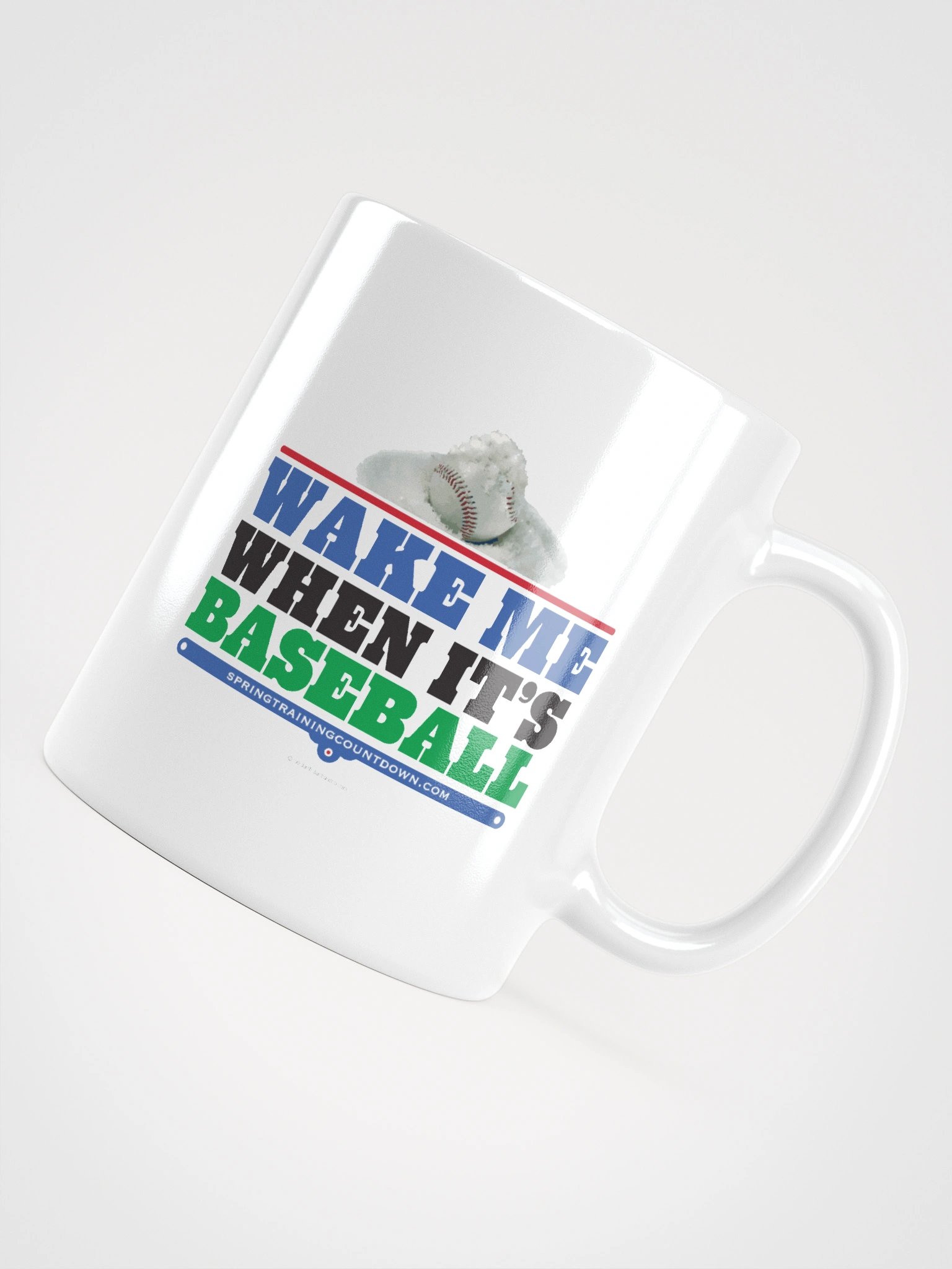 Wake Me When It's Baseball Mug product image (5)