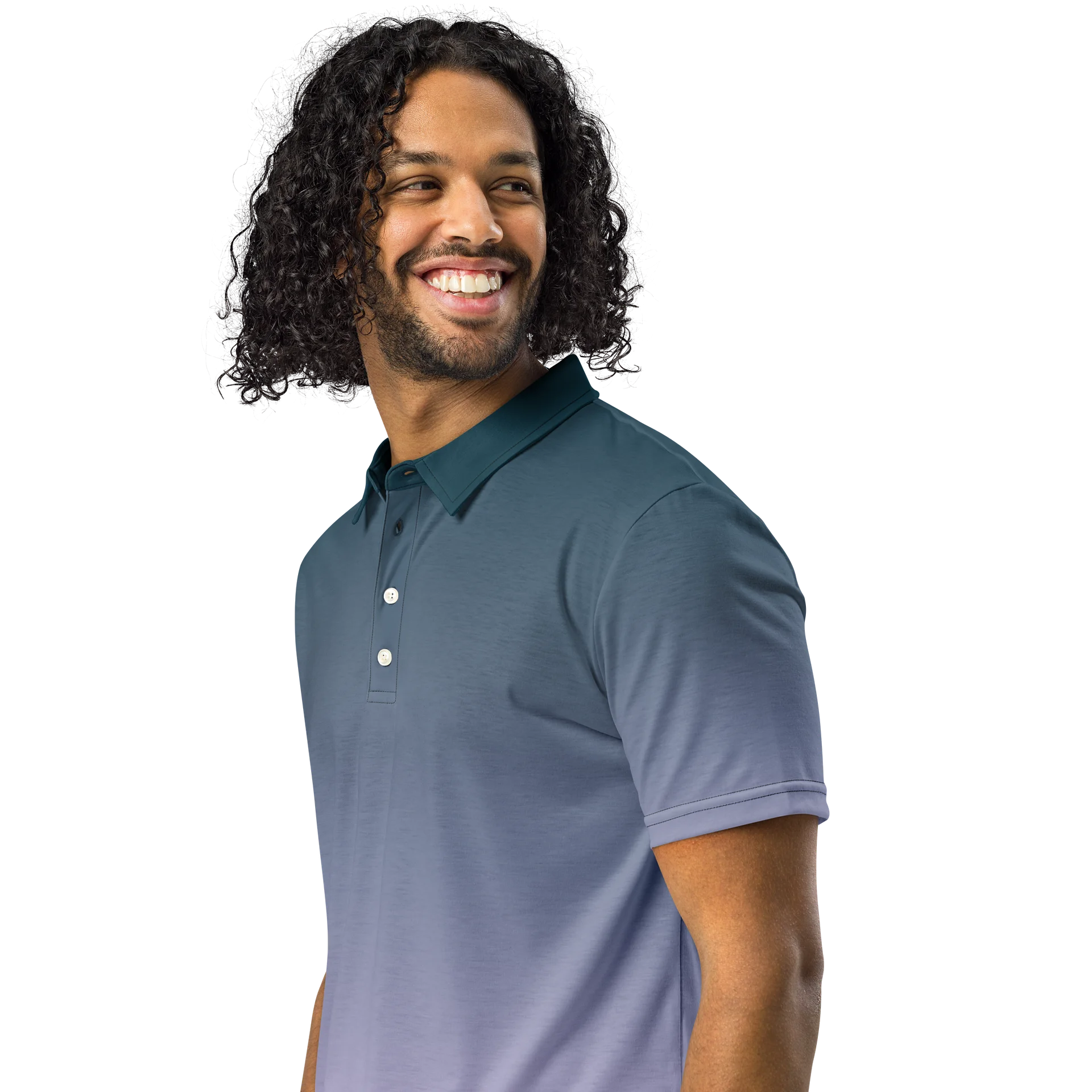F&F Night Fade Slim Fit Polo Shirt product image (2)
