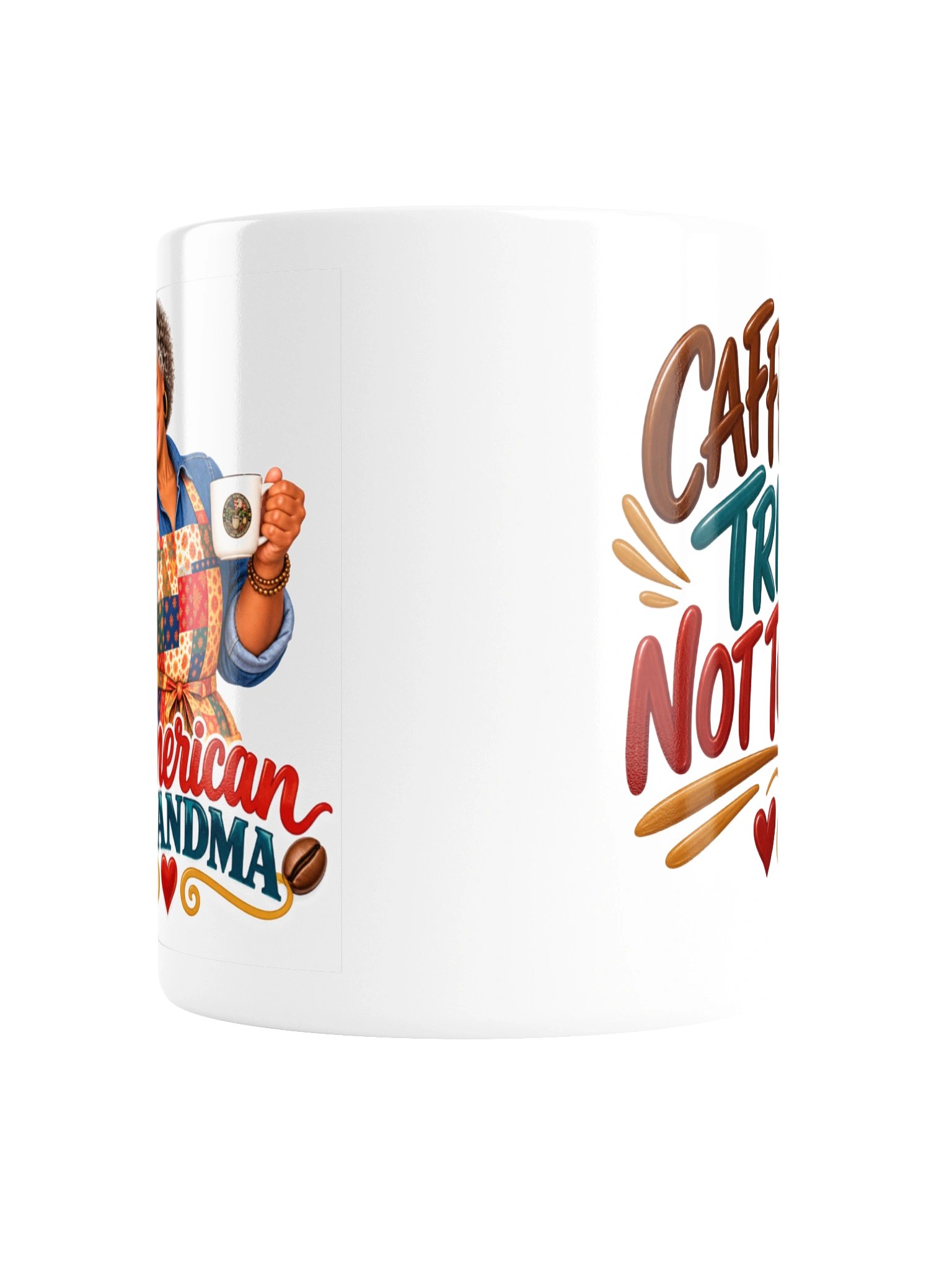 American Grandma™ — Caffeine Tried. Not Today. Coffee Mug product image (4)