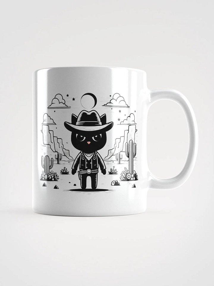 Cowboy Cat Silhouette Mug product image (1)