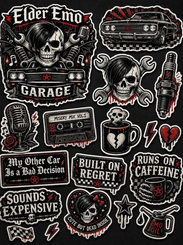 EEG Sticker Pack product image (1)