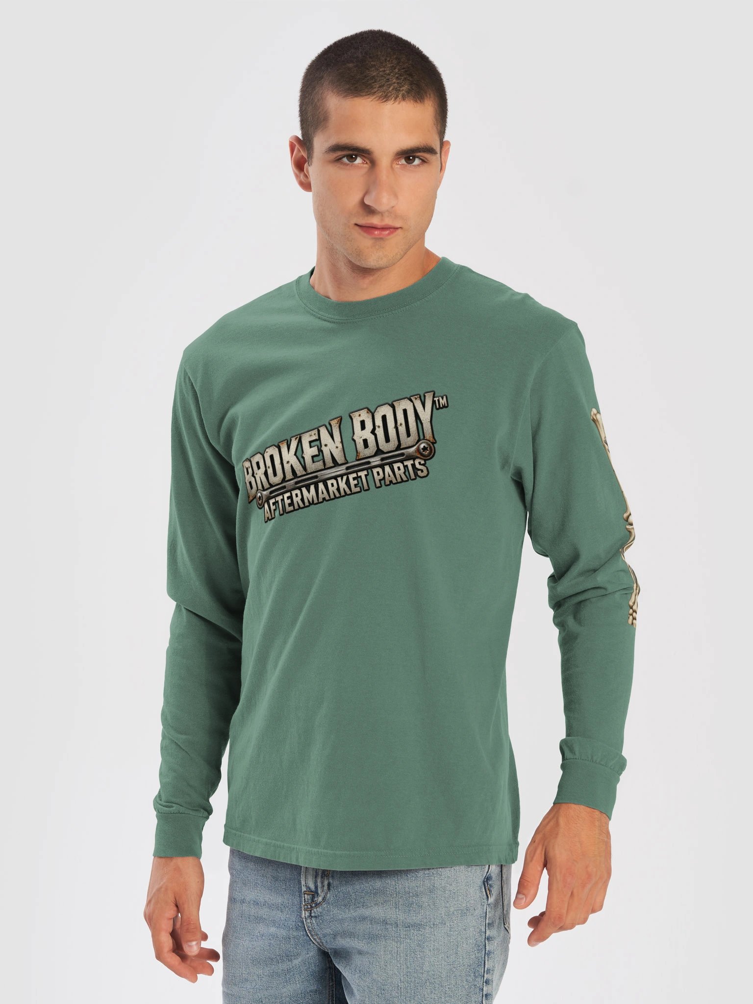 Arm Surgery Shirt — Aftermarket Parts Left Arm Long-Sleeve Tee | Rebuild Shop product image (7)