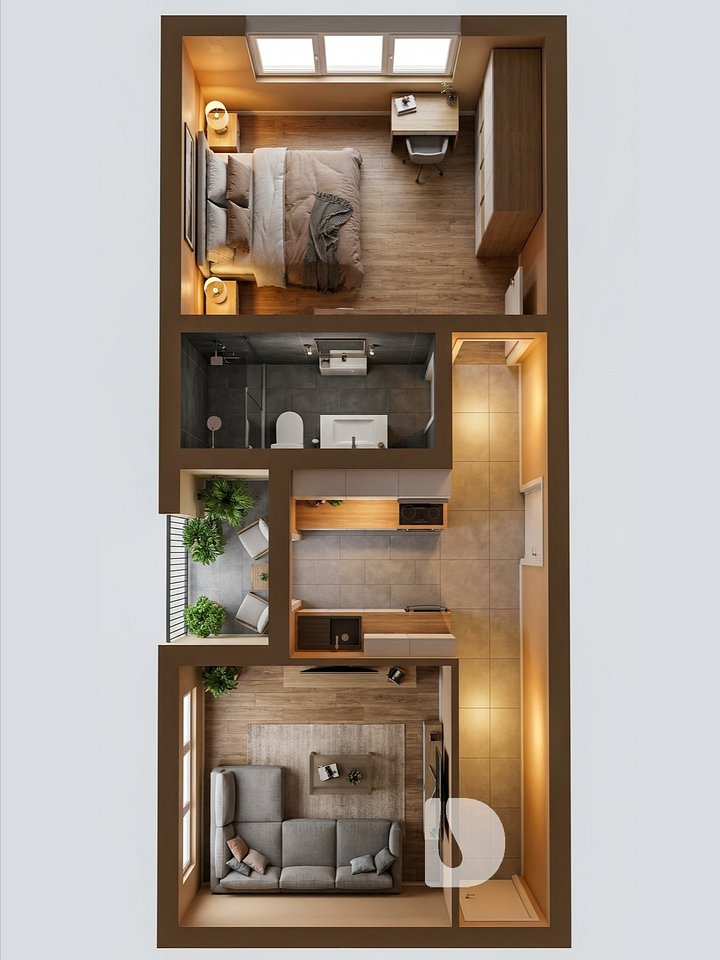 Architectural Design – 3-Storey 5-Unit Apartment Block | DA41102A product image (2)
