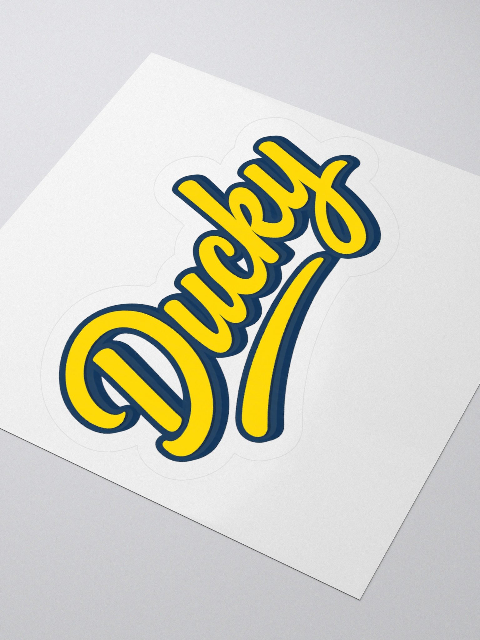 Ducky Name Sticker product image (3)