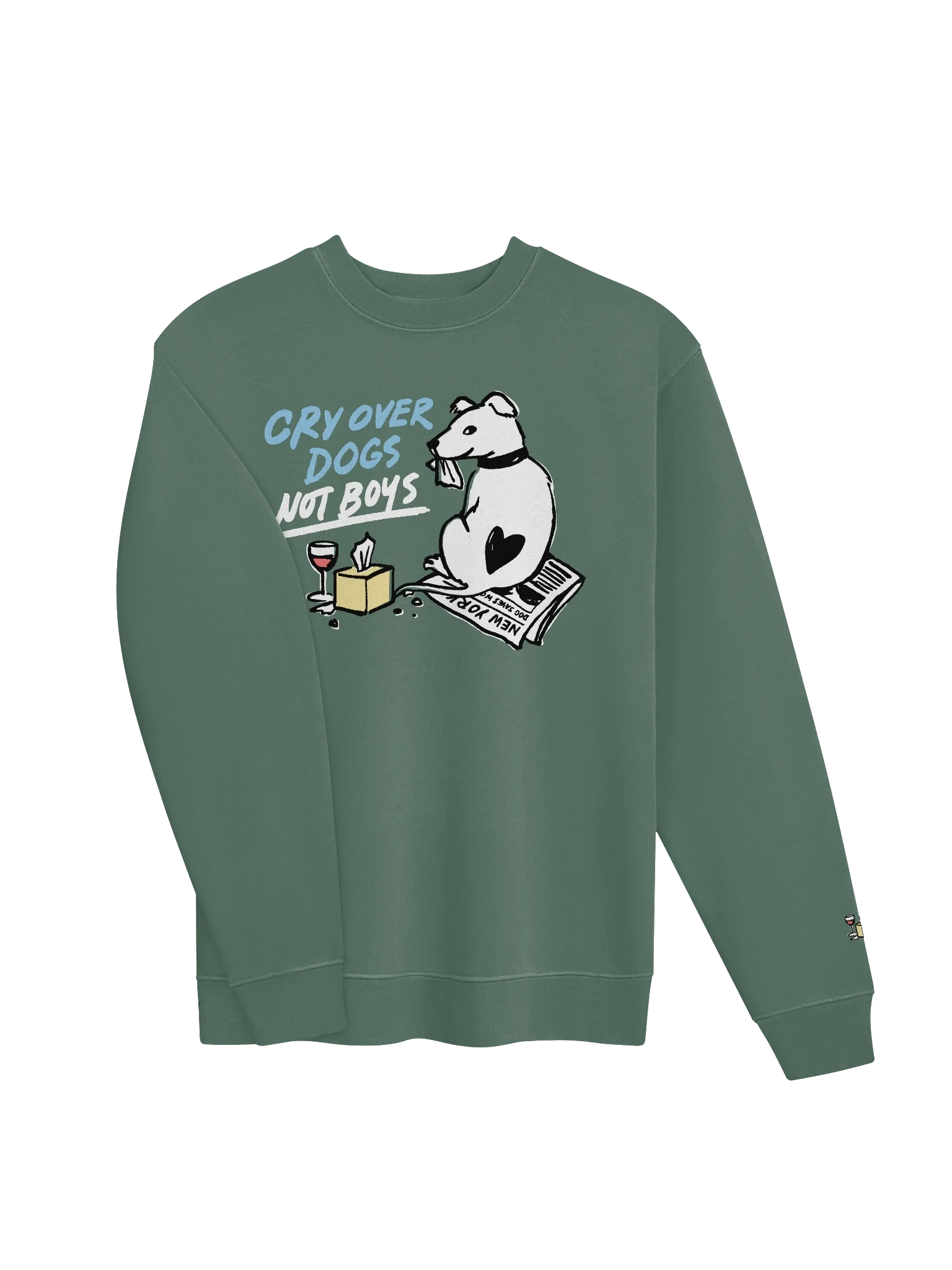 Preorder - Cry Over Dogs Not Boys Crewneck product image (4)