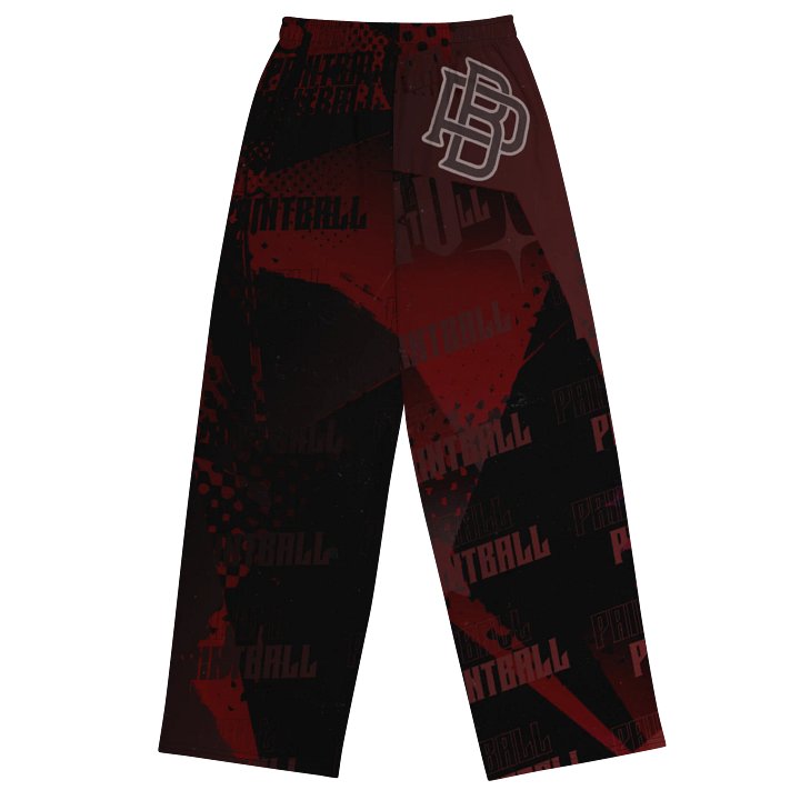 Grind and prosper pants, red and black product image (2)
