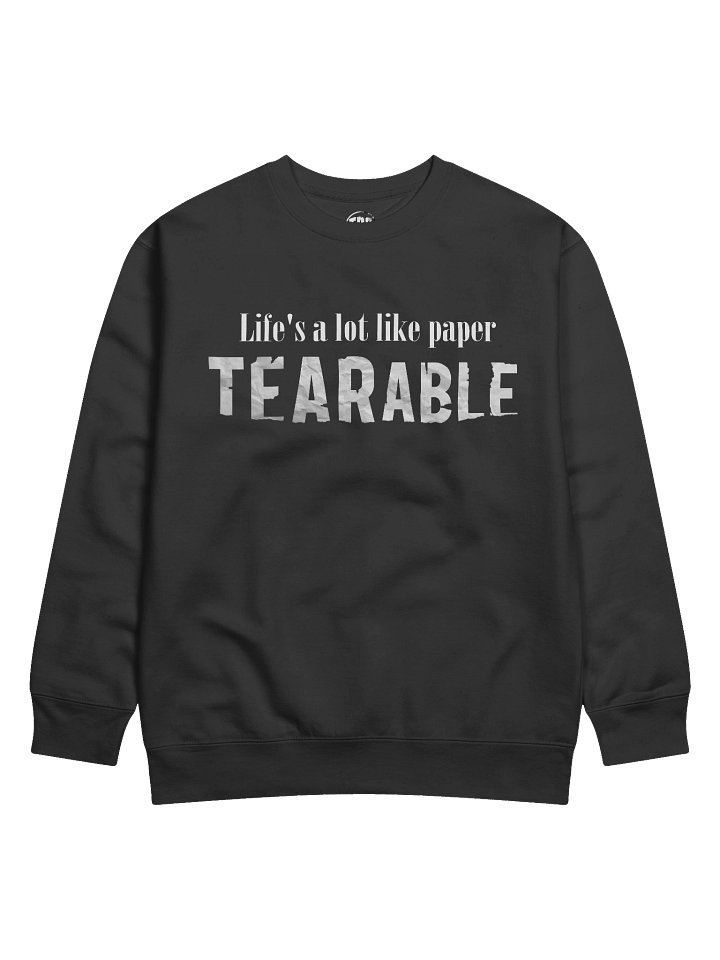 Tearable Quote - Sweater product image (1)