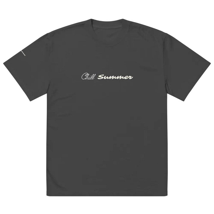 Swirl of Nostalgia Oversized Tee Chill Summer product image (1)