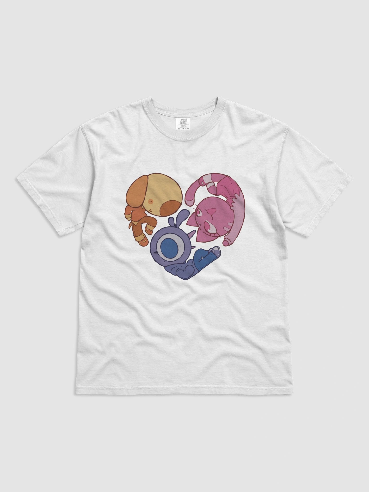 CatBirdDog Heart Tee product image (4)
