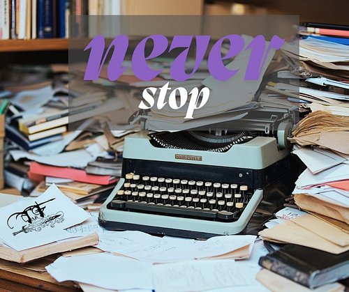 Well, I started blogging again. So far, I have two. It's more than zero, so that's something, right? It's basically random ra...
