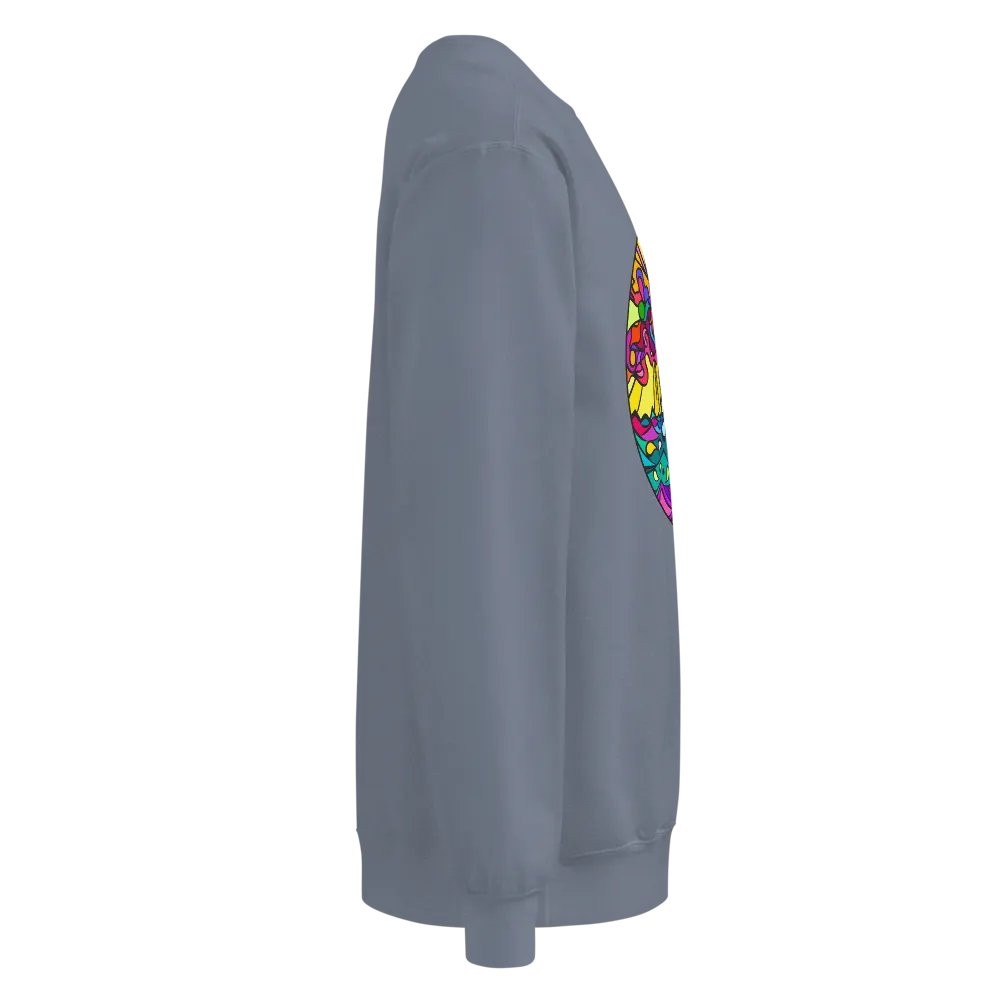 Swirling Colors Unisex Sweatshirt - Wave at Sunset product image (38)