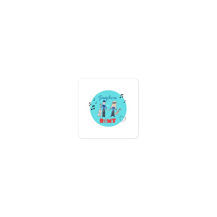 Joséphine et Rémy Die-Cut Stickers product image (1)