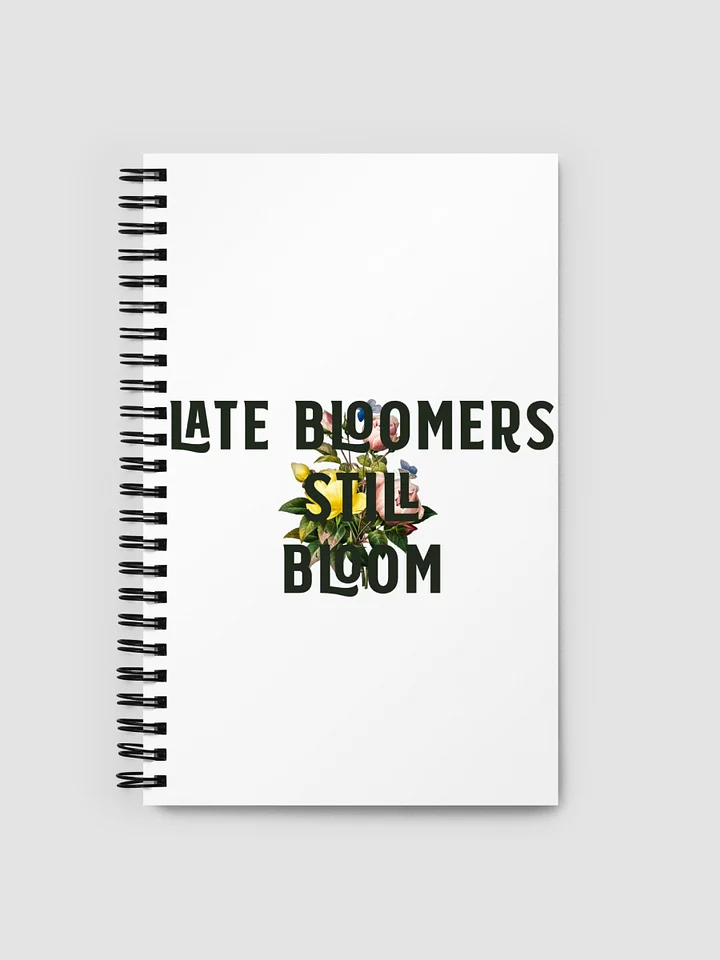 [theGardensStore] Spiral Notebook Latebloomer product image (1)