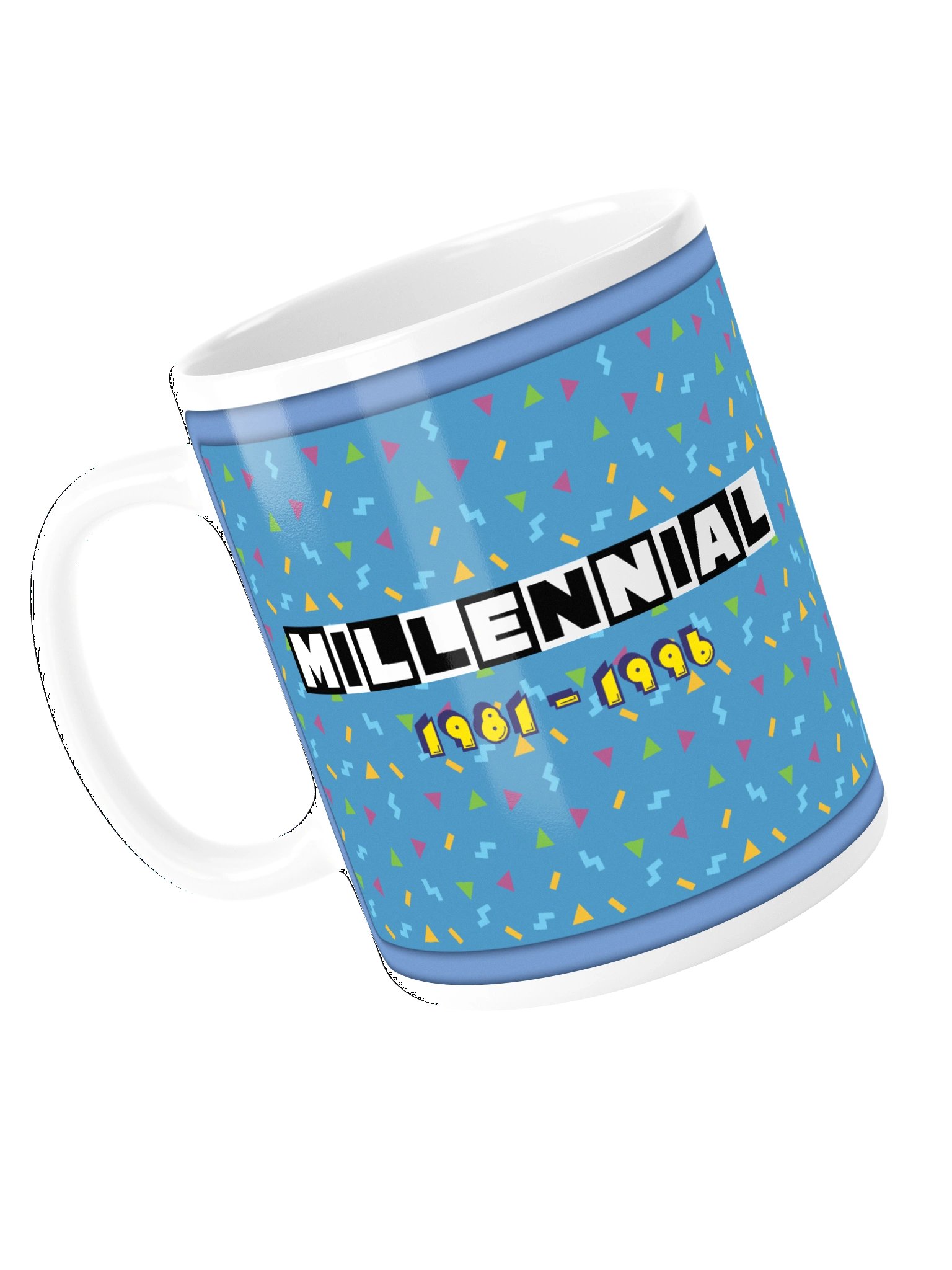 Millennial Theme Mug - Blue product image (4)