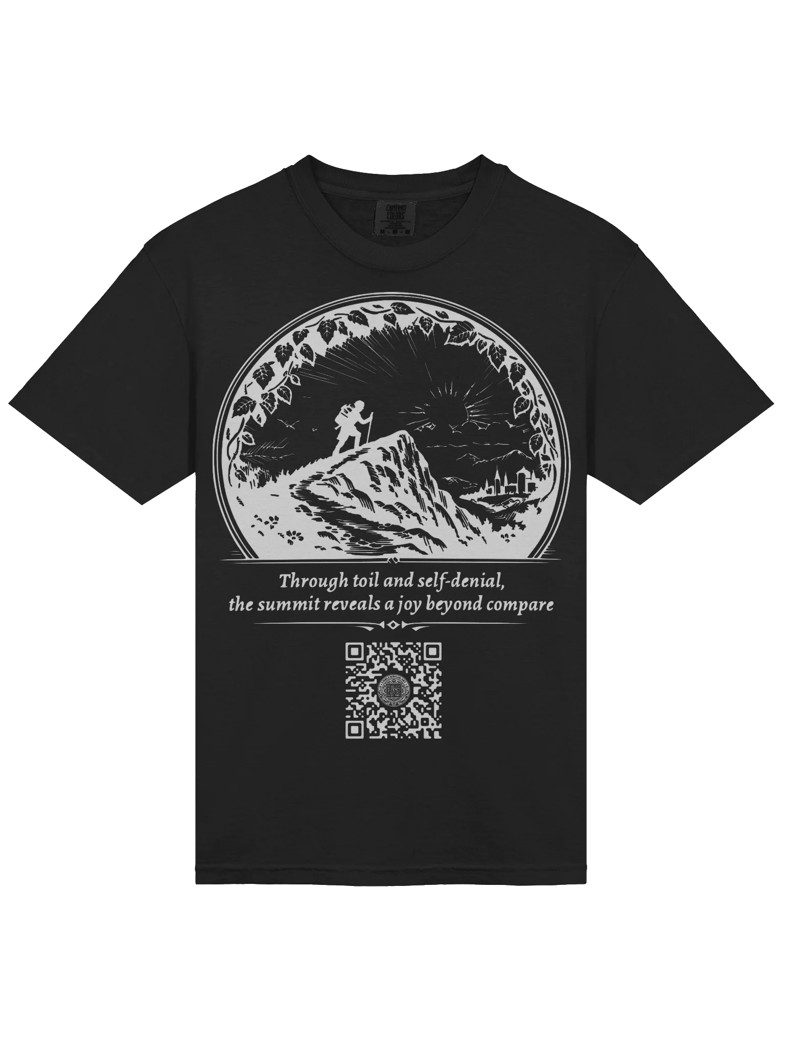 The Climb (White on Black/Color) product image (3)