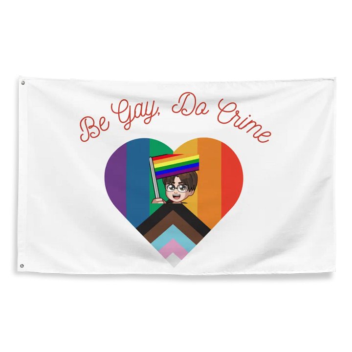 Be Gay, Do Crime Flag product image (2)