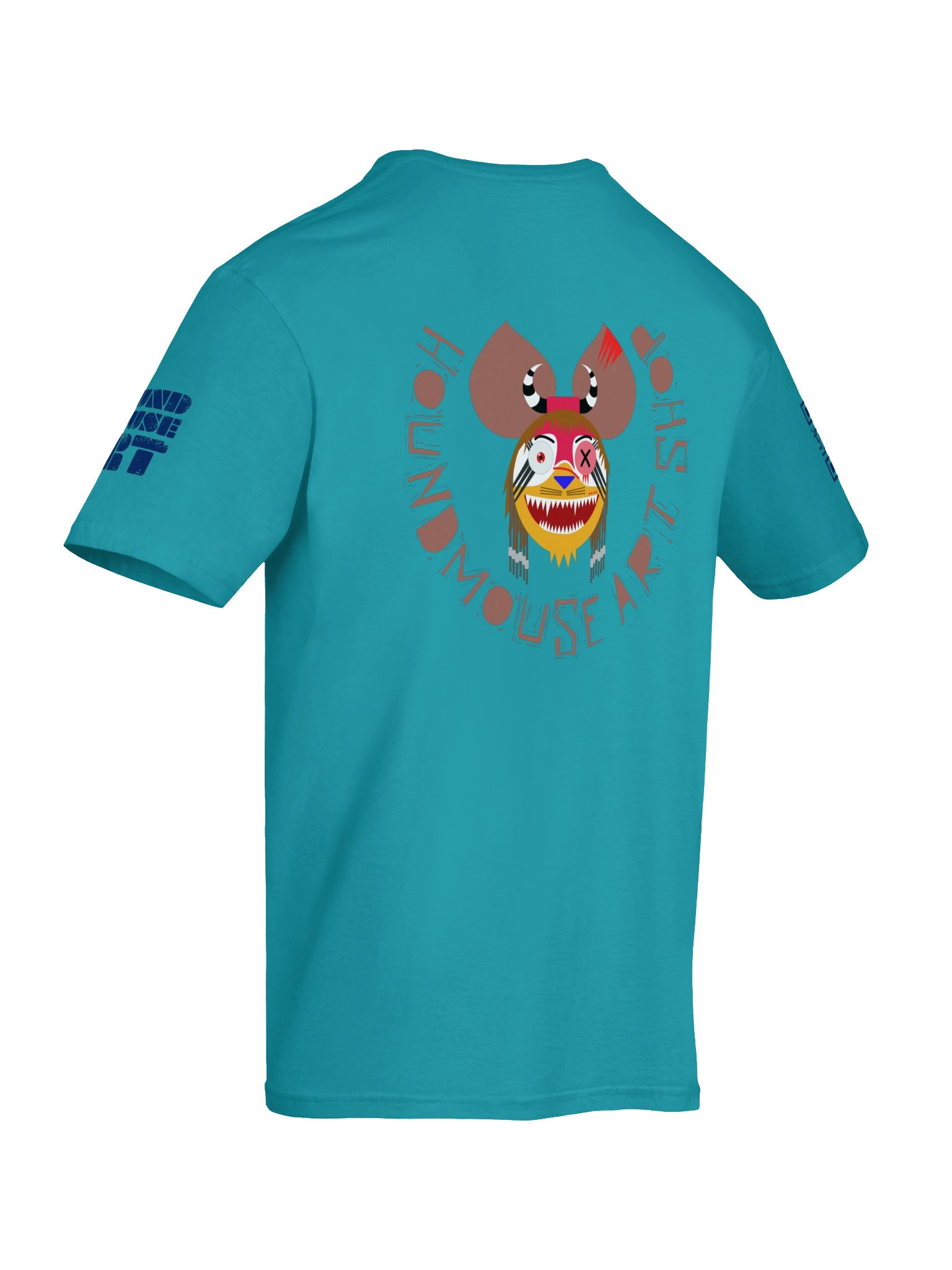 MERIHEM CHARACTER Neon Glitch Anthro Poster Tee product image (8)
