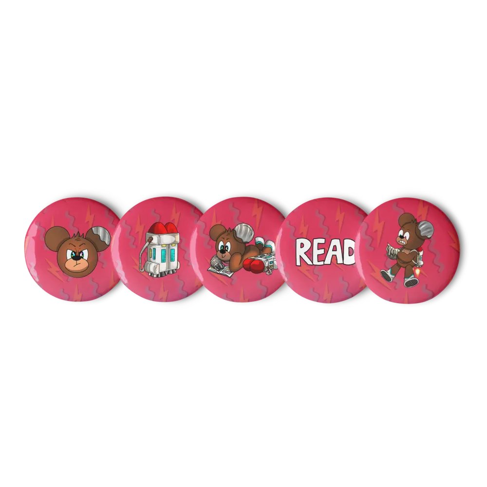 Kid Kuma Collectible Pin Set 01 product image (1)