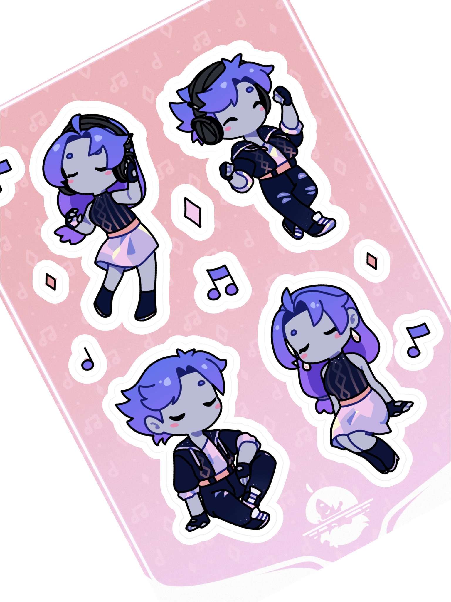 Sunset Vibe Stickers product image (1)