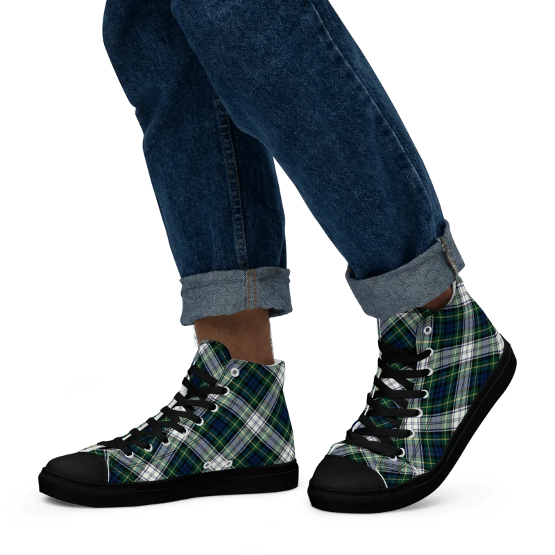 Gordon Dress Tartan Men's High Top Shoes product image (5)