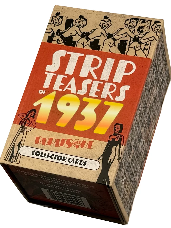 Stripteasers of 1937 Collector Cards Deck product image (2)