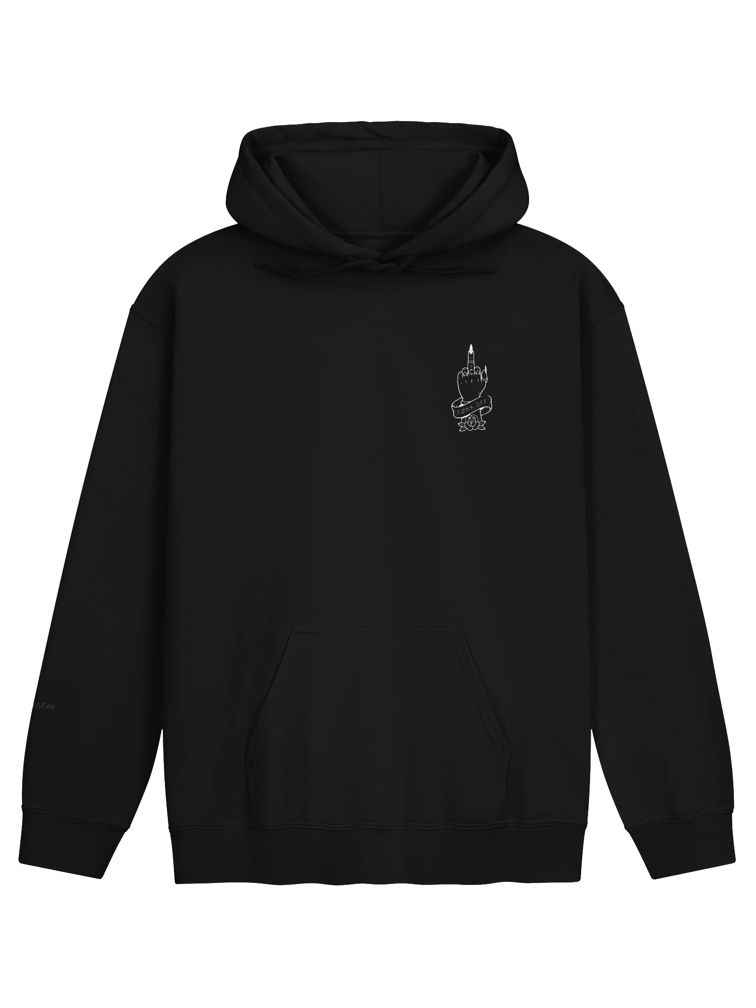 Føkk Off [Sticker] Unisex Hoodie product image (2)