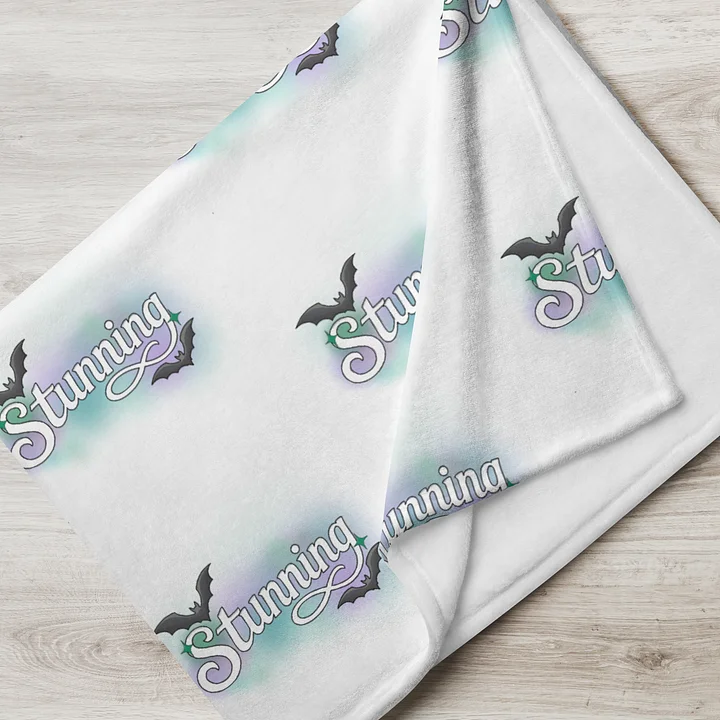 Stunning - White Throw Blanket product image (2)