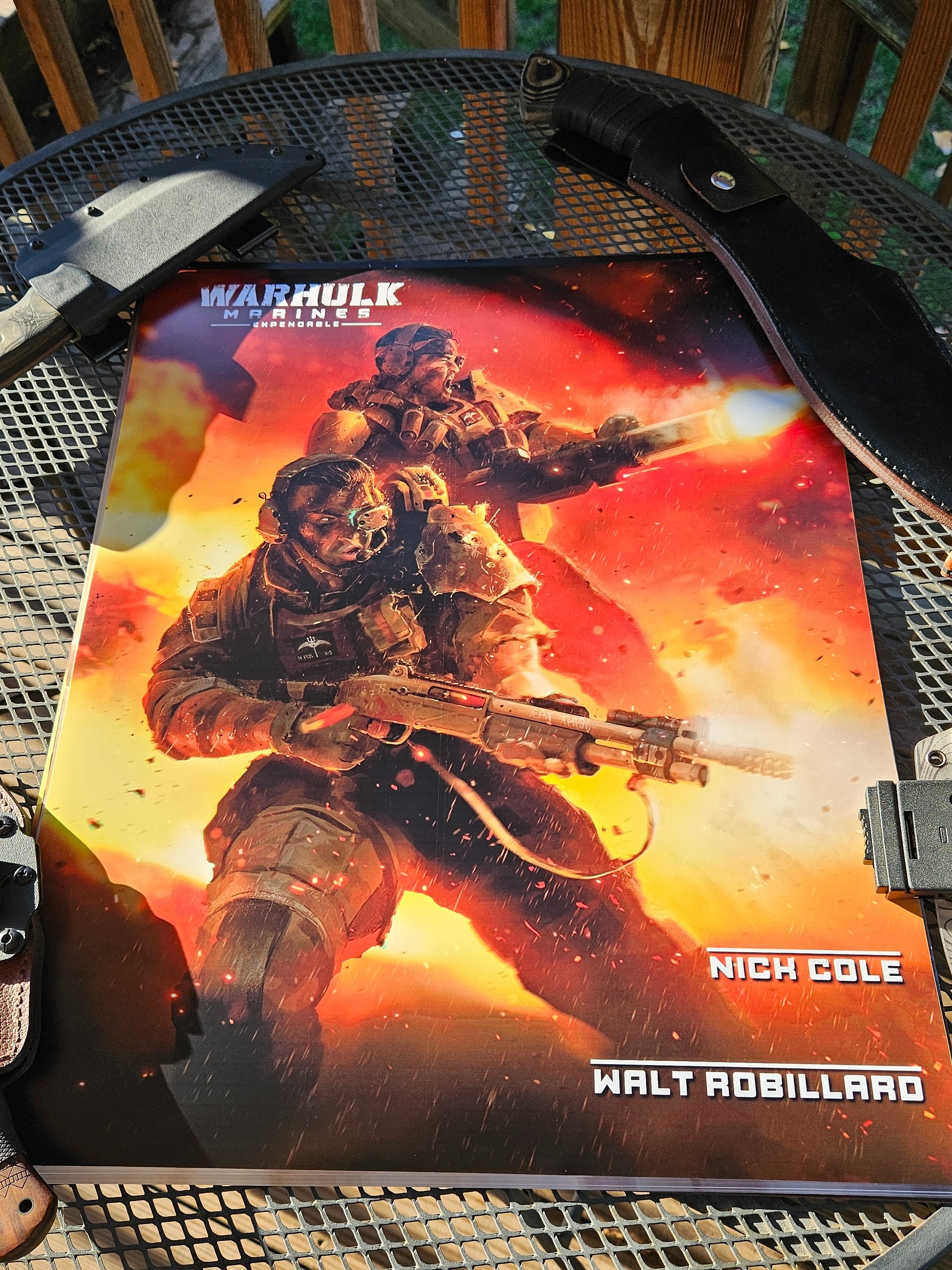 WarHulk Marine Expendable Poster (SIGNED) product image (2)
