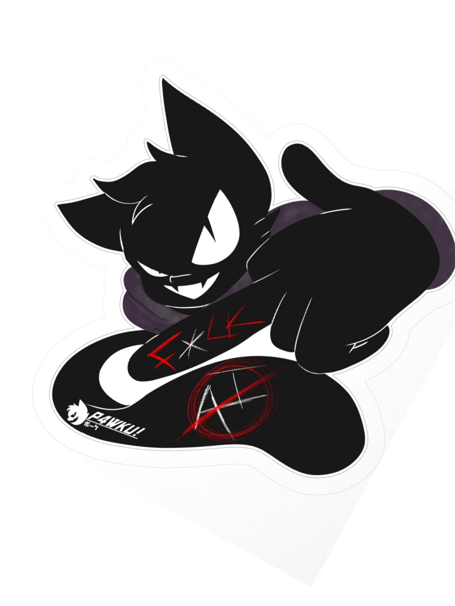 P4wku!- F*CK Ai (Sticker) product image (2)