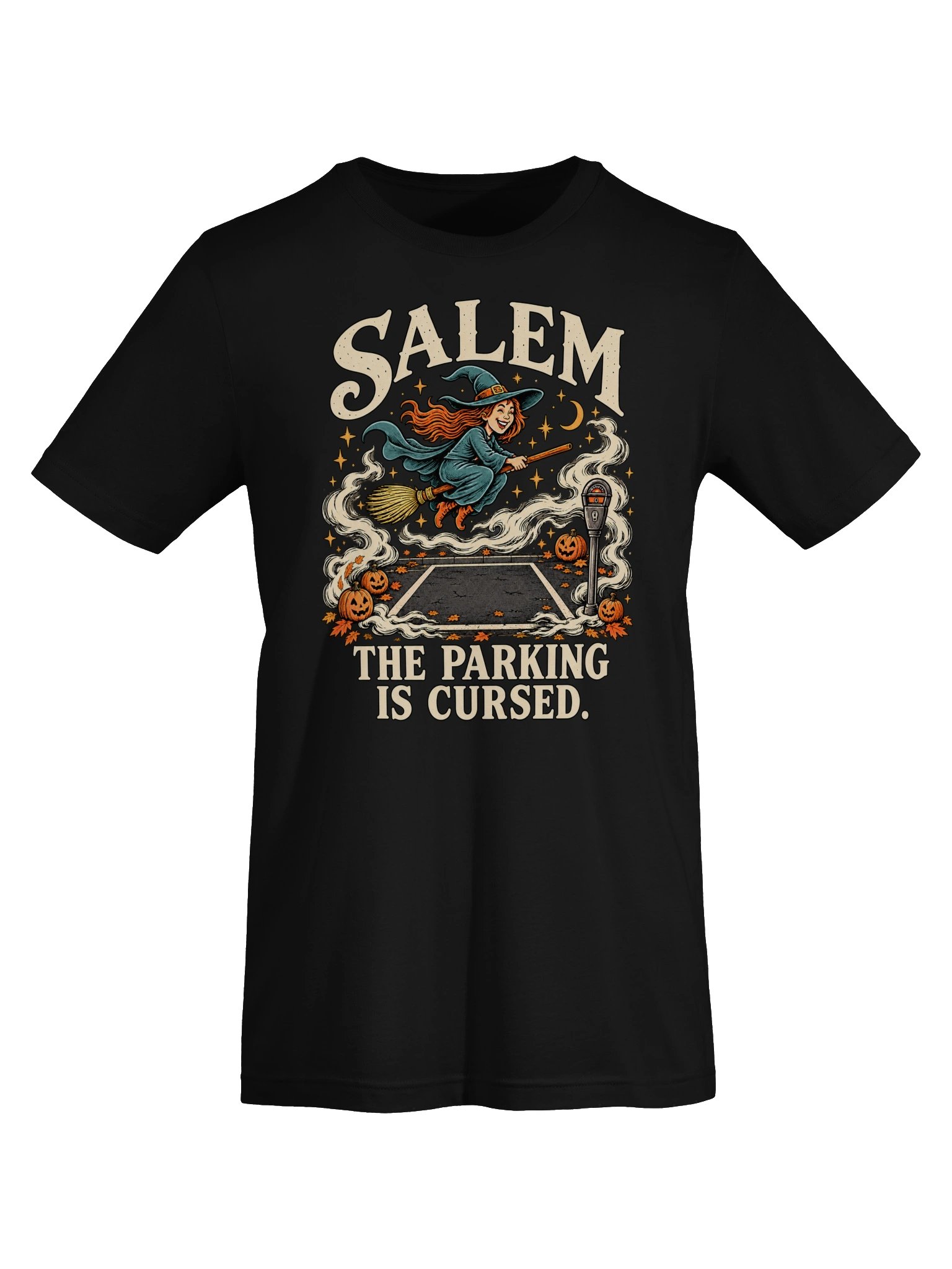 Salem: The Parking Is Cursed Tee product image (5)