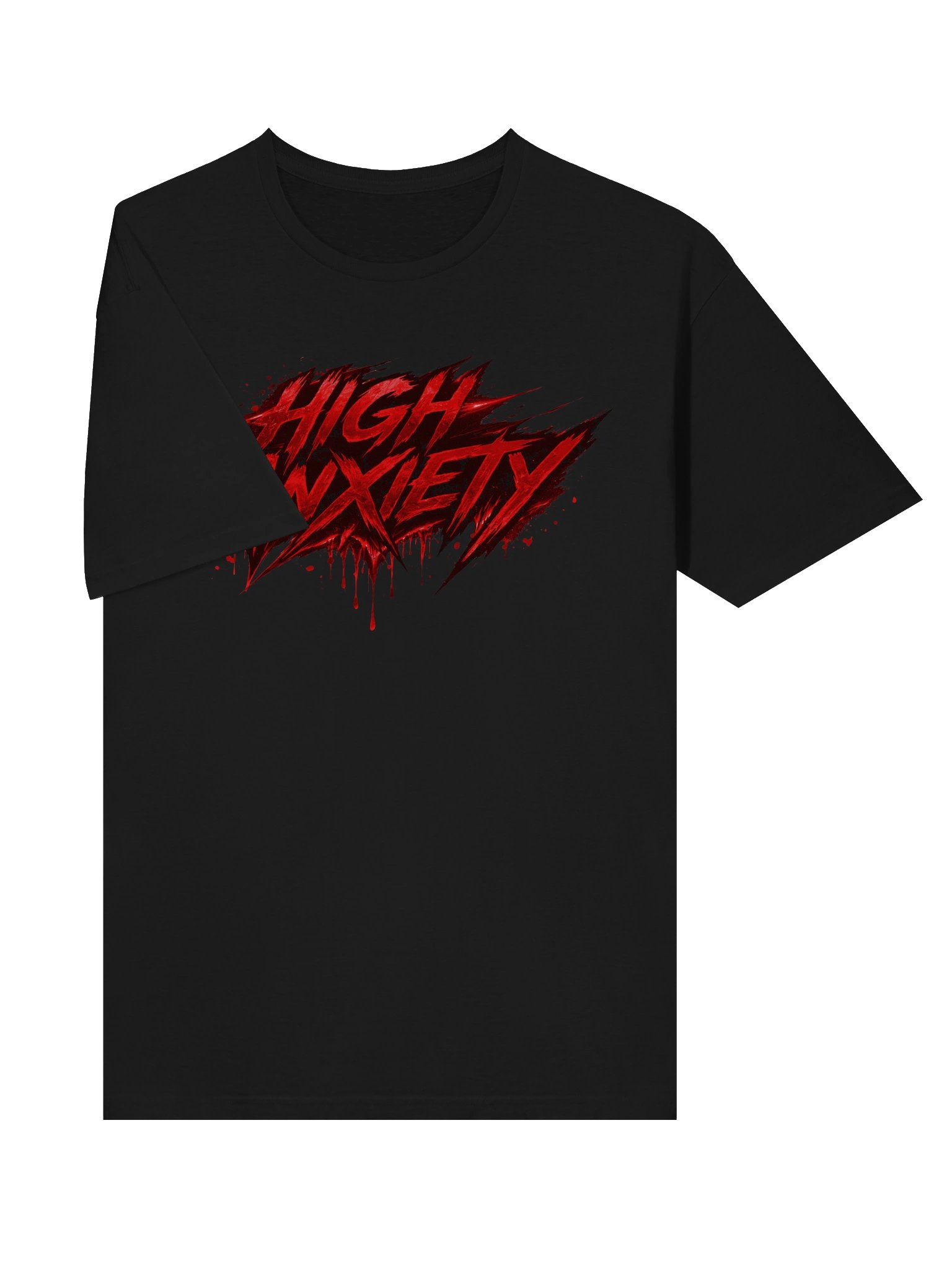 High Anxiety Red & Black (Unisex) T-Shirt product image (5)