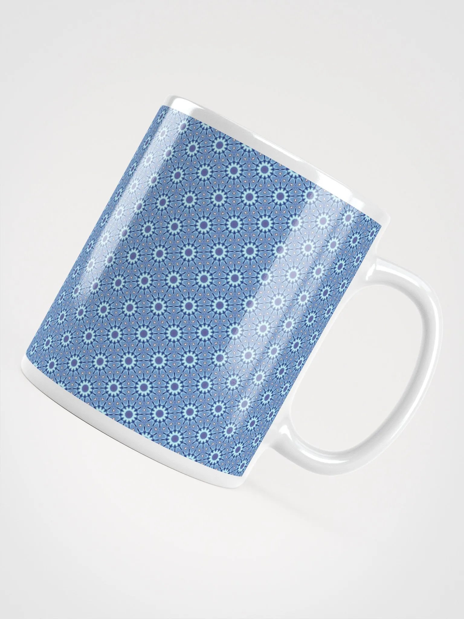 Seamless Floral Pattern Ceramic Mug product image (1)
