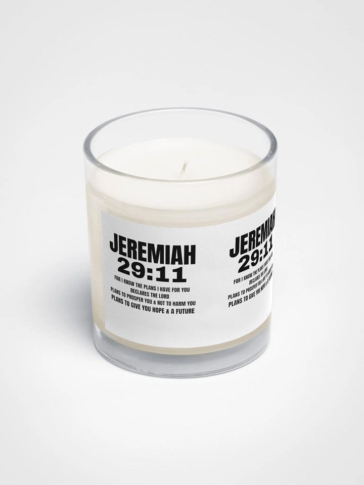 Jeremiah 29:11 Soy Wax Candle product image (2)
