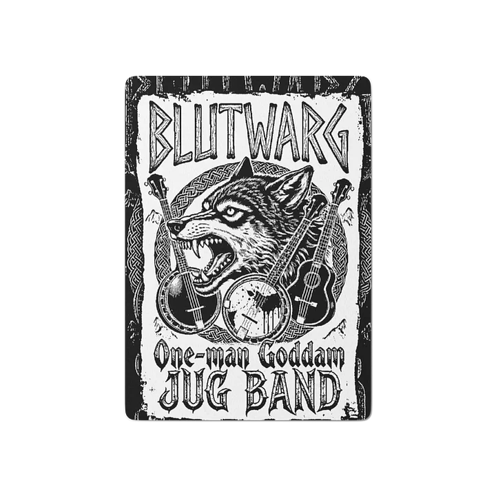 Blutwarg - One-Man Goddam Jug Band Playing Cards product image (1)