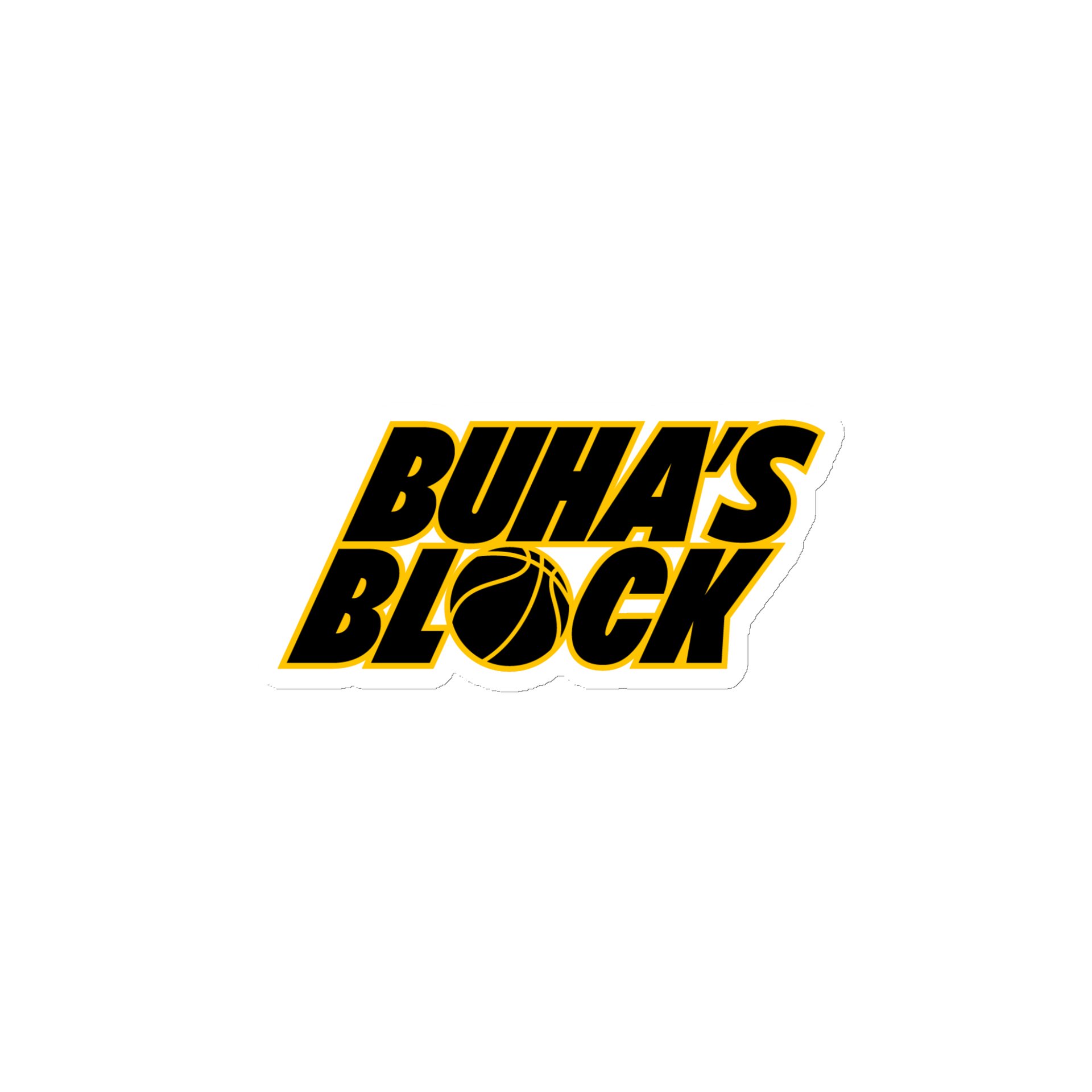 Buha's Block wordmark magnet product image (1)